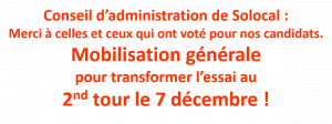 conseil administration Solocal : votez CFDT le 7 décembre